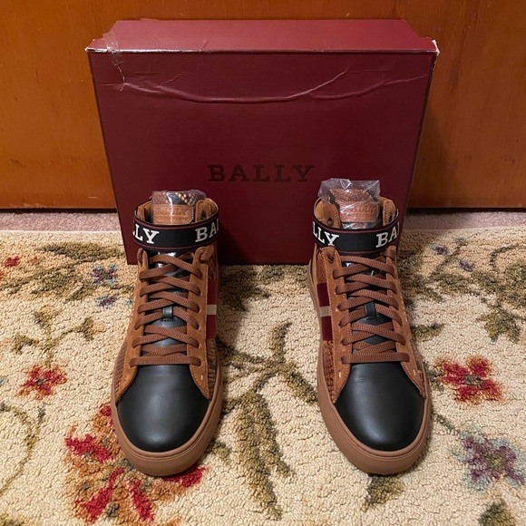 Bally Men’s Heros Snake Trim Sneaker - Picture 4 of 6